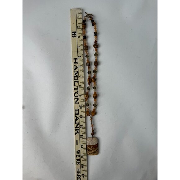 Picture Jasper & Semi-Precious Healing Stone Necklace 15" - Picture 14 of 16